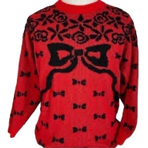 Women’s Retro By Renaissance Vintage Christmas Holiday Sweater.